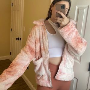Fuzzy Pink Jacket